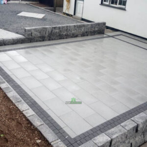 Silver Granite Patio with Charcoal Setts and Connemara Walling in New Ross, Co. Wexford (8)