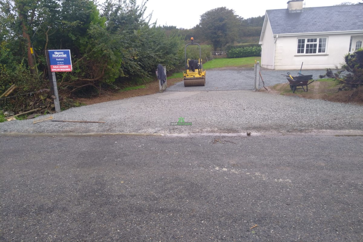 Asphalt Driveway Apron in New Ross, Co. Wexford