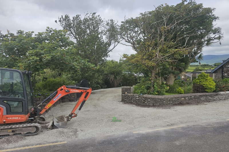 Double Coated Tar and Chip Driveway with Kerbing in Ballyfad, Co. Wexford (17)