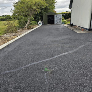 SMA Driveway with Drainage, Soakpit & Kerbing in Coolgreany, Co. Wexford (6)