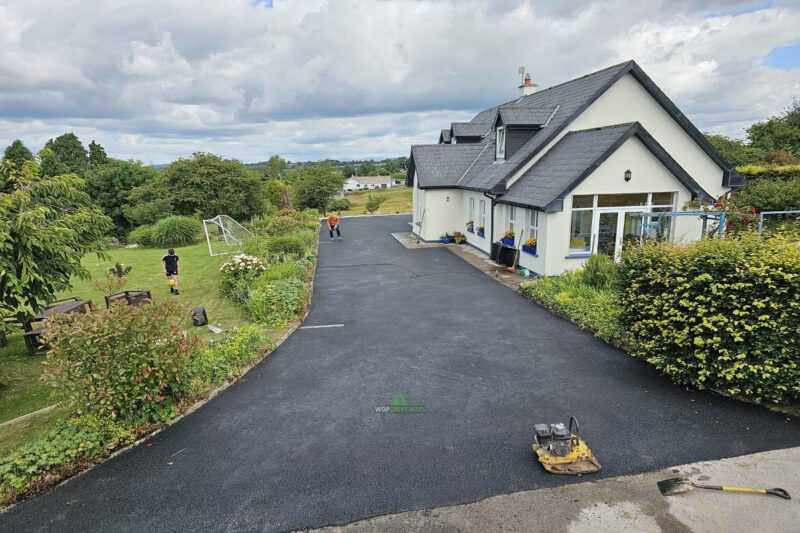 SMA Driveway with Drainage, Soakpit & Kerbing in Coolgreany, Co. Wexford (9)