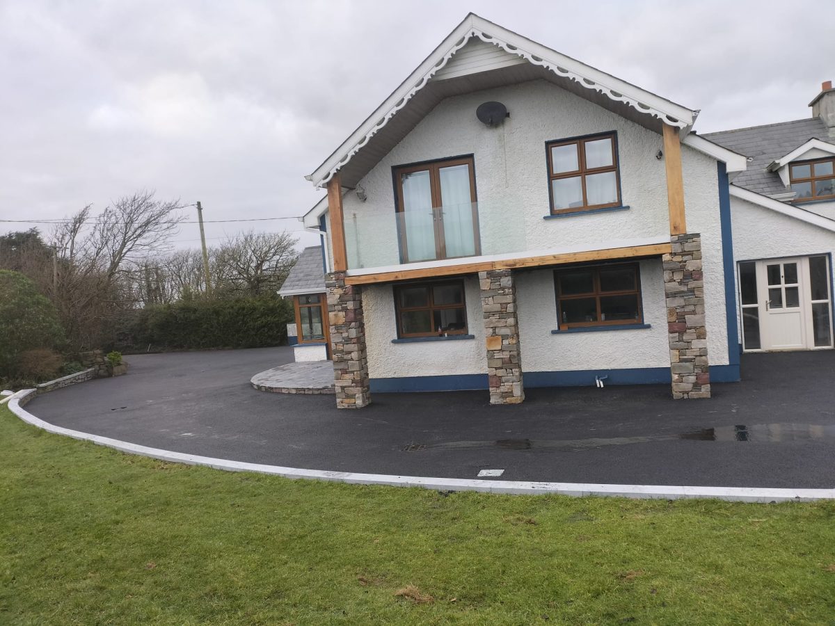 Driveway in Kiltealy, County Wexford