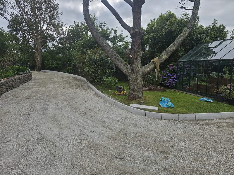 Tar and Chip Driveway Inch