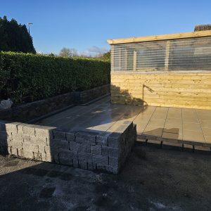 New Patio in Courtown, County Wexford