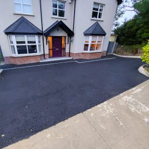 Tarmacadam Driveway with ACO Drainage in Riverchapel, Co. Wexford