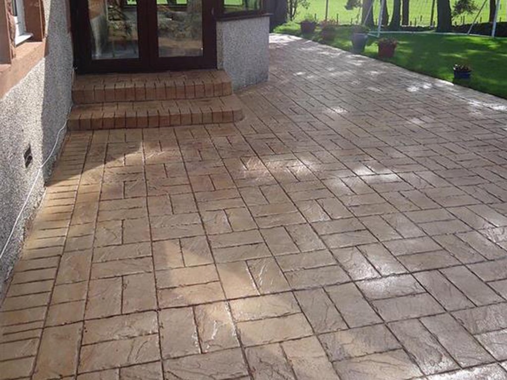 Imprinted Concrete Driveways and Patios Concrete Contractors