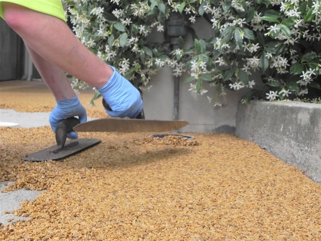 Examples Of Resin Bond Installations Various Colours, Styles & Finishes